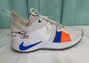 Paul George Signed Nike PG 2 The Bait Game Worn From OKC Thunder Autographed - Picture 1 of 4