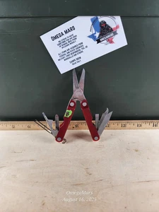 Leatherman Micra Plastic Red #8 Light usage - Picture 1 of 6