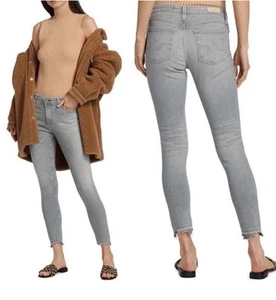 AG Adriano Goldschmied Damen Farrah High Rise Skinny Jeans Größe 29 Grau - Bild 1 von 7