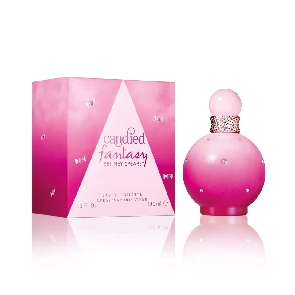 Britney Spears Candied Fantasy Eau de Toilette Spray EDT 100ml Women's Sealed
