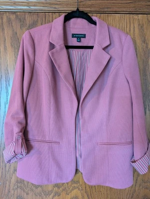 41 Hawthorn Jacket Womens XL  Pink/Mauve Natalie Knit Blazer - Image 1 of 4