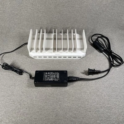 UNITEK Smart Charging Station Y-2172B Switching Adapter 96 watt 10 Port USB - Image 1 of 4