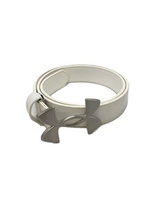 Cinturón Under Armour -- Blanco Liso Para Hombre - Imagen 1 de 5