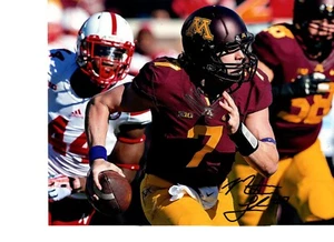 MITCH LEIDNER MINNESOTA GOLDEN GOPHERS SIGNED 8X10 PHOTO W/COA - Picture 1 of 1