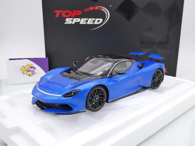 Top Speed TS0498 # Automobil Pininfarina Battista Geneva 2019 " blaumet. " 1:18 - Bild 1 von 4