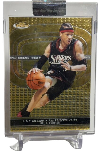 Topps Allen Iverson Basketball Sports Trading Cards & Accessories 