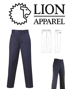 NEU HERREN 44X34 LÖWE 0130-30 STATION WEAR HOSE DELUXE UNIFORM HOSE MARINEBLAU - Bild 1 von 4