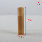 4 Size Bamboo Tube Tea Box Airtight Small Container Spices Storage Jar With Y3