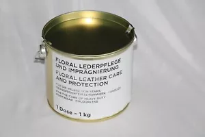 Original Bundeswehr Schuhcreme farblos 1 kg Eimer Lederpflege Imprägnierung BW - Bild 1 von 2