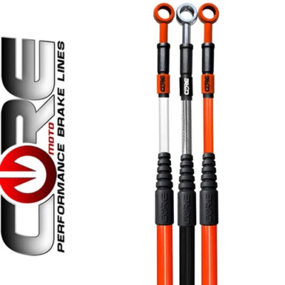 KIT LÍNEA FRENO DELANTERO Y TRASERO CORE MOTO MX KTM 65SX 2004-2005 Foto 1 de 4