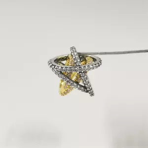 Crossover Star Charm pandora Sparkling - Picture 1 of 4