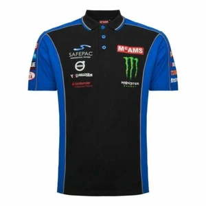 McAMS Monster Energy Yamaha Racing BSB offizielles Team-Poloshirt - 20McAMS-AP1 R1 - Bild 1 von 3