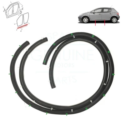A PAIR OF PEUGEOT 307 2000-2014 DOOR SILL WEATHERSTRIP SEAL 9023KH, 9023KJ RH+LH - Image 1 of 3