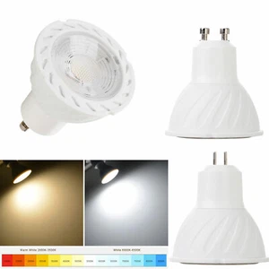 LED Spotlight GU10 5W 7W 220V GU5.3 Lamp COB Chip Spot Lights Bulb 110V 220V SS - Picture 1 of 16