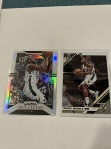 2019-29 Prizm Khris Middleton Silver #235 Bucks and donruss optic 71