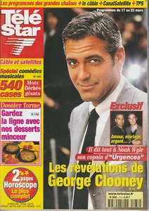 Tele Star No. 1276 From 12/03/2001 - George Clooney - Noah Wyle - SCHWARZENEGGER - Picture 1 of 1