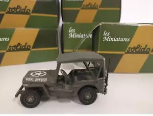 Solido Auto Jeep Willys 1/43 Piccola Scatola - Foto 1 di 2