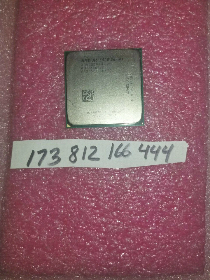 AMD A6-Series A6-5400B CPU Processor 3.60 GHz Socket FM2 | AD540BOKA23HJ   - Image 1 of 1