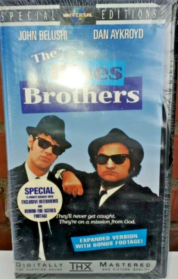 The Blues Brothers Special Edition VHS Bonus Footage Dan Aykroyd New & Sealed - Image 1 of 4