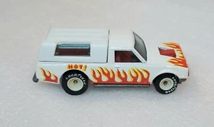 HW's Dodge D-50 Real Rider, White w/ flames and GYW rr's, very sharp truck!!! - Picture 1 of 6