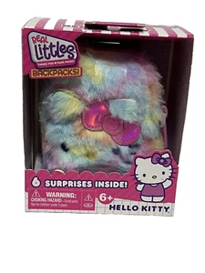 NEW Real Littles SANRIO HELLO KITTY Tie Dye Plush Micro Backpack + 6 Surprises - Picture 1 of 5