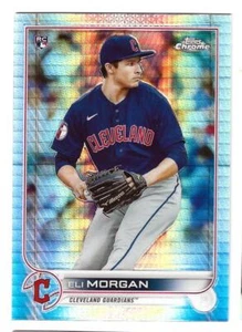 ELI MORGAN Guardians ~ 2022 Topps Chrome Prism Refractor Rookie ~ FREE SHIPPING - Picture 1 of 1