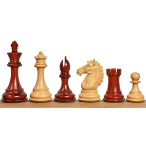 3.9" Exclusive Alban Staunton Weighted Chess Pieces set - Bud Rosewood- 4 Queens - Picture 1 of 10