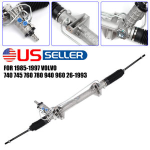 Power Steering Rack and Pinion 26-1993 For 1983-97 Volvo 740 745 760 780 940 960