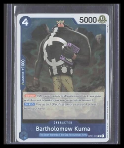 One Piece Romance Dawn BARTHOLOMEW KUMA OP01-074 R Lámina Casi Nueva Inglés NOCO - Imagen 1 de 2