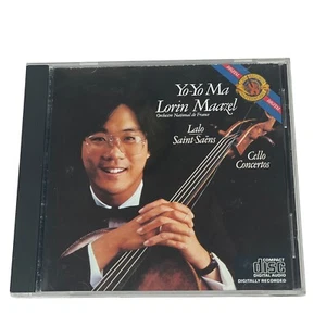 Yo-Yo Ma Camille Saint-Saens 1982 CBS Masterworks Cello Concerto MK-35848 CD - Picture 1 of 5