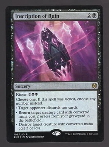 Inscripción de lámina de ruina (Zendikar Rising casi como nueva) Magic The Gathering - Imagen 1 de 2