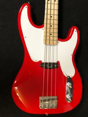Bajo P Harley Benton PB-50 FR Estilo Vintage Fiesta Rojo con Cuerdas D'Addario Foto 1 de 4