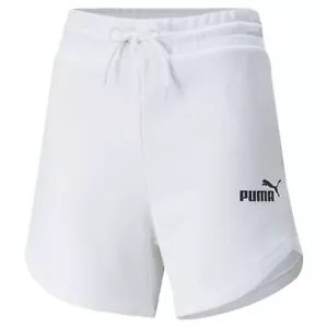 Puma Crosswise Athletic Workout Drawstring Elastic Waist Sweatshorts Shorts S - Picture 1 of 4
