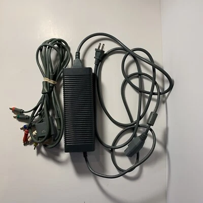 OFFICIAL MICROSOFT 175w HP-AW175EF3 A XBOX 360 AC POWER SUPPLY  WITH CABLE - Image 1 of 3