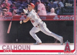 KOLE CALHOUN /25 TOPPS MINI PINK ON DEMAND LOS ANGELES ANGELS #273 2019 19 - Picture 1 of 1