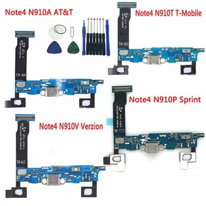 OEM Charging Charger Port MIC Flex Cable For Samsung Galaxy Note 4 N910 For All - Picture 1 of 10
