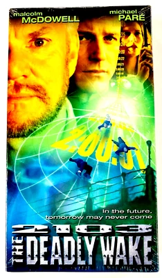 2103 Смертельное пробуждение (VHS, 2000) Малкольм Макдауэлл, Майкл Паре - новый запечатанный - Изображение 1 из 4