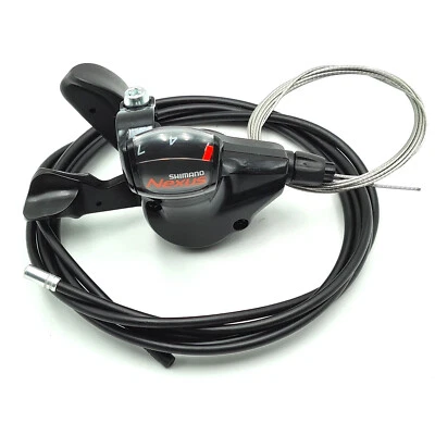 Shimano Rapidfire Schalthebel NEXUS 7-Gang 2100mm schwarz SL7S50 Nabenschaltung - Bild 1 von 2