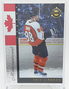 Eric Lindros Minternational Pinnacle Mint Collection 1 of 6 1998