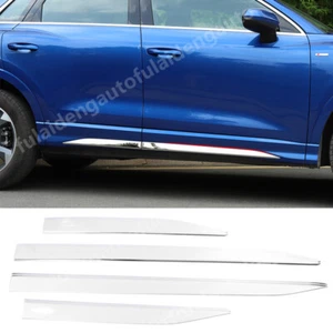 For Audi Q3 2019-2021 Stainless Door Body protection Molding Cover Trim Strips - Picture 1 of 6