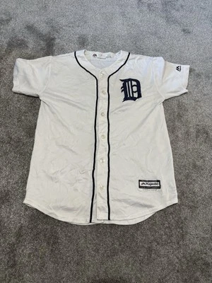 Camiseta de béisbol de los Tigres de Detroit Majestic #24 Cabrera MLB juvenil talla grande - Imagen 1 de 4
