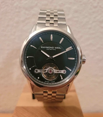 Reloj Hombre Raymond Weil Freelancer Acero Inoxidable 42mm 2780 COMO NUEVO Foto 1 de 4