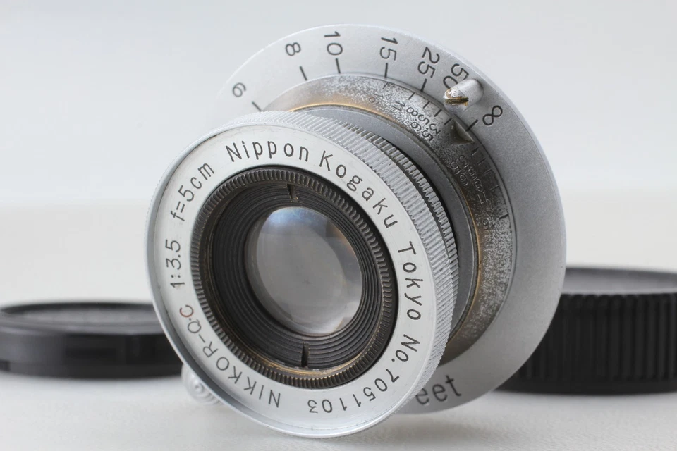 Rare Tokyo [N MINT] Nikon Nikkor-QC 5cm f3.5 Collapsible Lens LTM L39 From JAPAN - Image 1 of 4