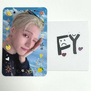 WOOYOUNG ATEEZ GOLDEN HOUR part.3 Broadcast Official Photo Card PC Lemon Drop - Bild 1 von 24