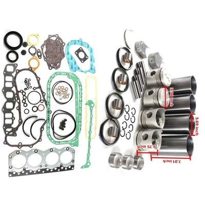 Engine Rebuild Kit C240 C240PKJ C240PKG Fits For Isuzu Forklift Truck Models - Image 1 of 4