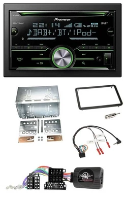 Pioneer Bluetooth Lenkrad DAB 2DIN USB CD Autoradio für Alfa Romeo 159 Brera Spi - Bild 1 von 4