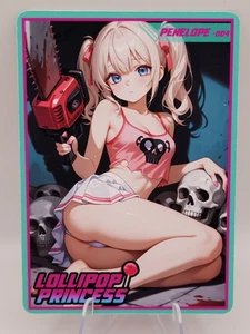 Lollipop Princess Penelope Hot Spicy Hentai Anime Waifu Trading Card ACG - Bild 1 von 2