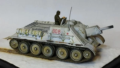 Piezas Unimax Forces of Valor 1:72 ruso SU-122 frente oriental 1942 raro como nuevo Foto 1 de 3