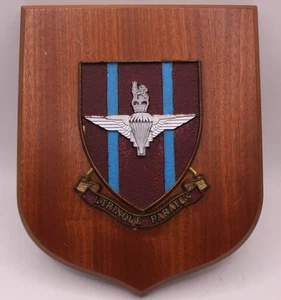 FALLSCHIRMJÄGERREGIMENT Eiche Wandrelief Schild Wappen - Bild 1 von 2