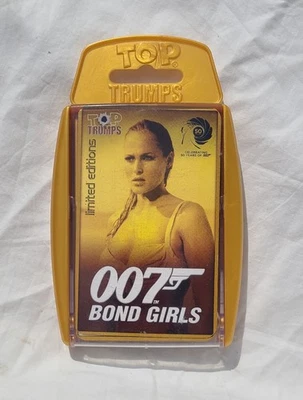 Набор карт Top Trumps 007 BOND GIRLS ограниченный выпуск 50 лет Джеймс Бонд - Изображение 1 из 4